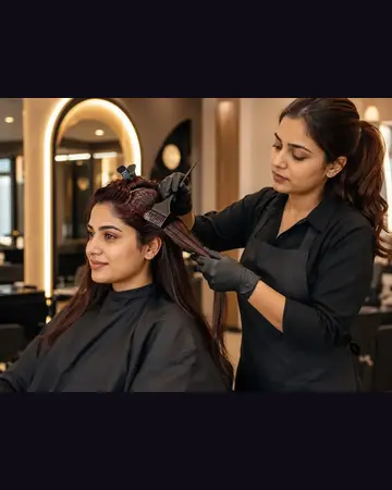 Global Hair Colour at Looks Unisex Salon Asansol