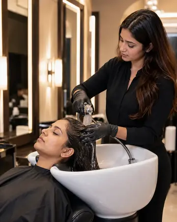 Hair Botox at Looks Unisex Salon Asansol