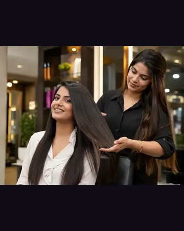 Hair Straightening at Looks Unisex Salon Asansol