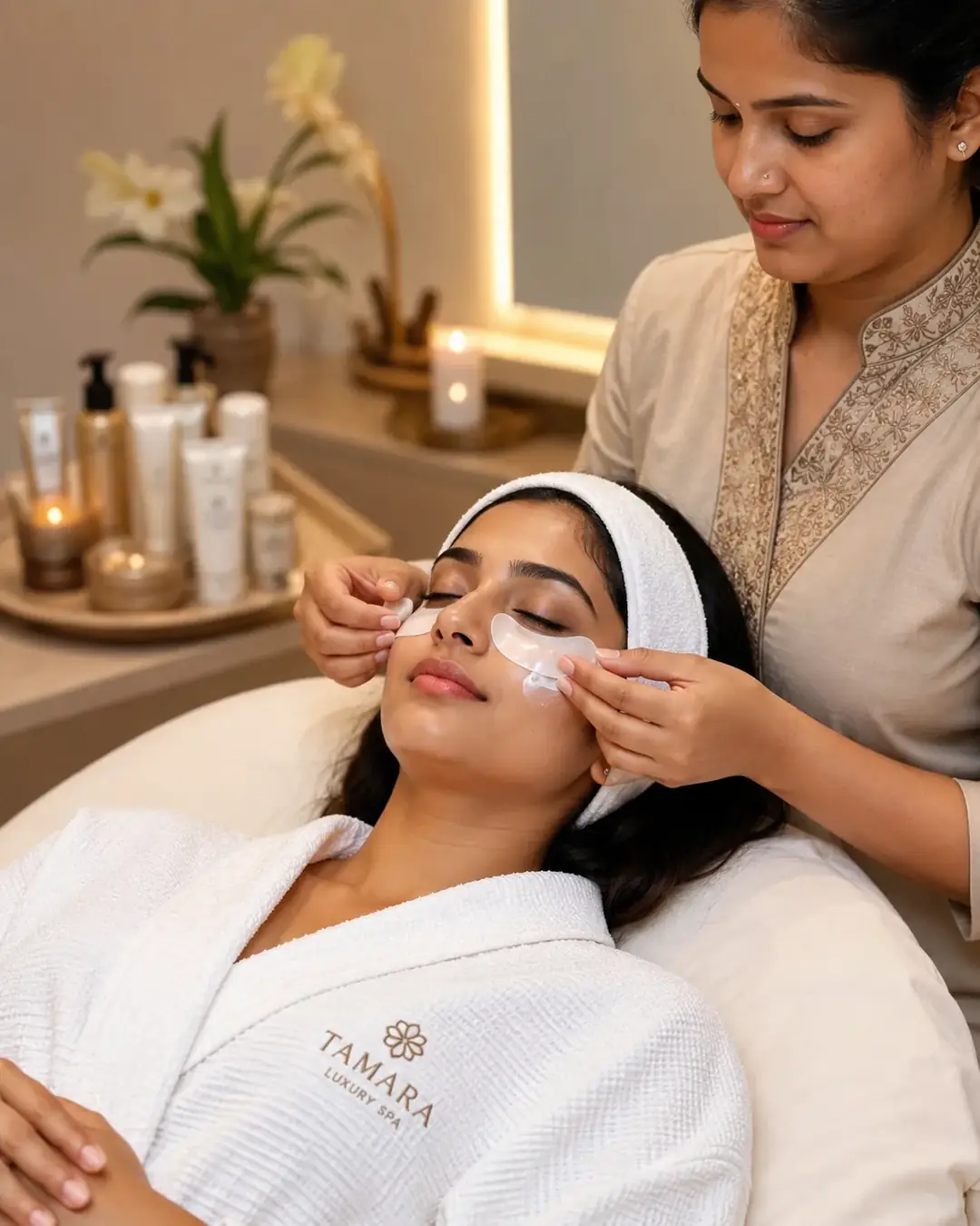 D-Tan service at Looks Unisex Salon Asansol