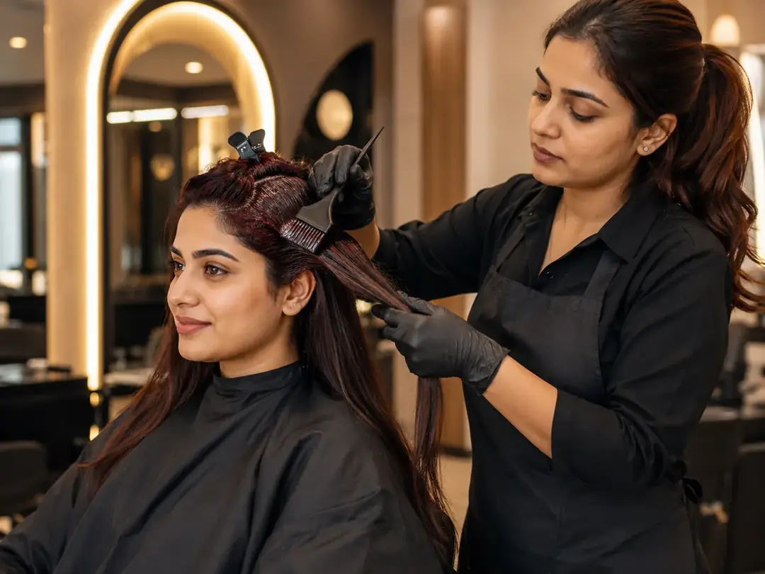 Global Hair Colour at Looks Unisex Salon Asansol