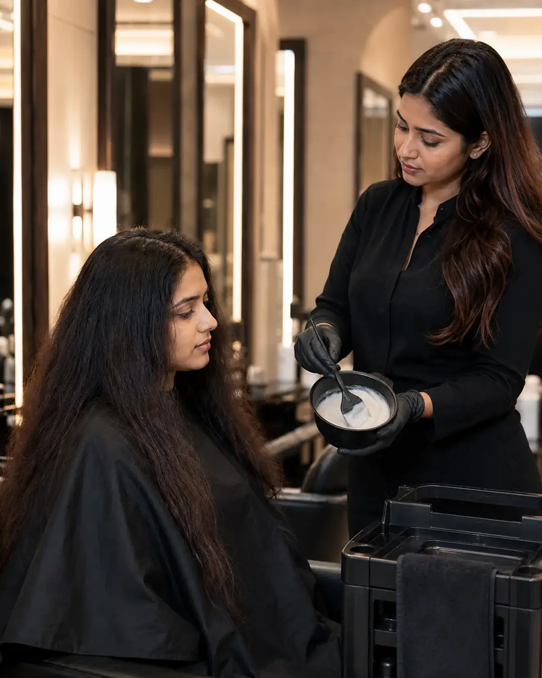 Hair Botox service at Looks Unisex Salon Asansol