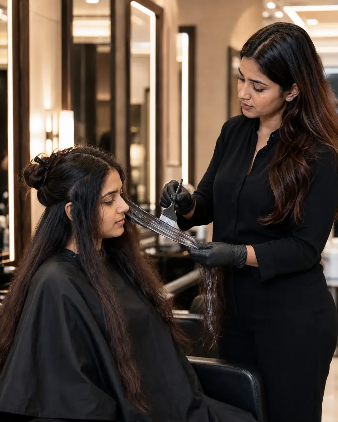 Hair Botox service at Looks Unisex Salon Asansol