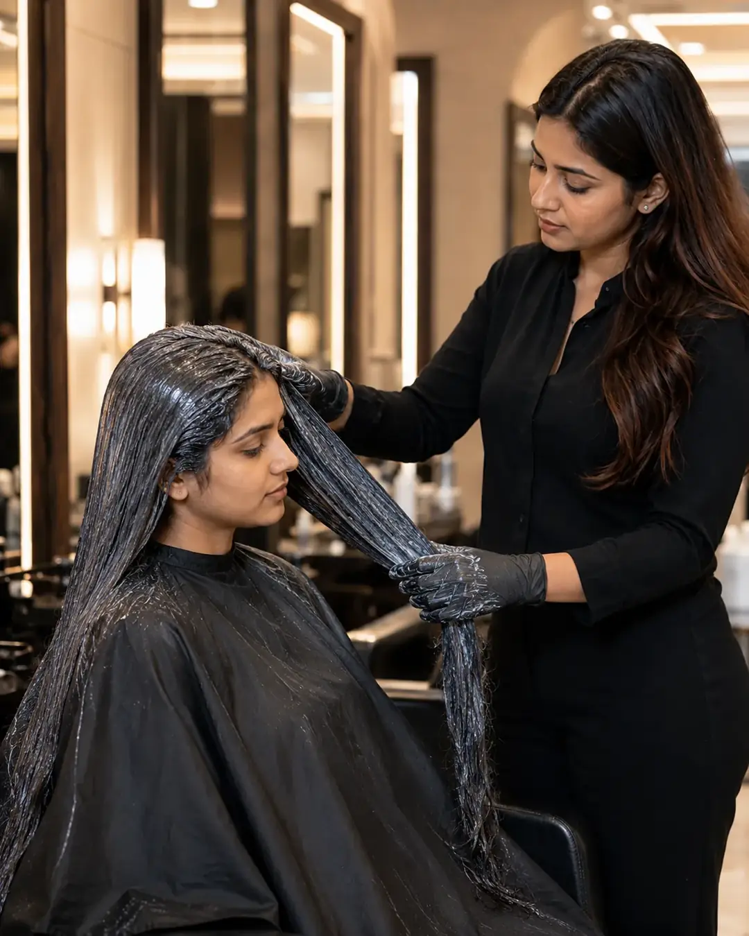 Hair Botox service at Looks Unisex Salon Asansol