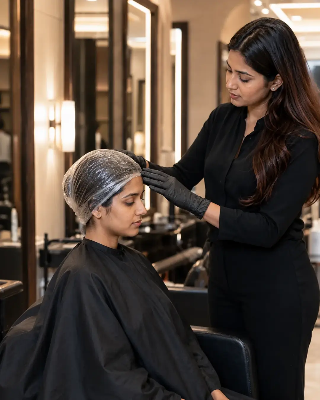 Hair Botox service at Looks Unisex Salon Asansol