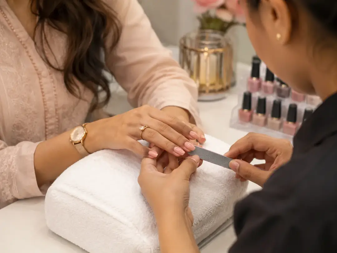 Manicure & Pedicure at Looks Unisex Salon Asansol