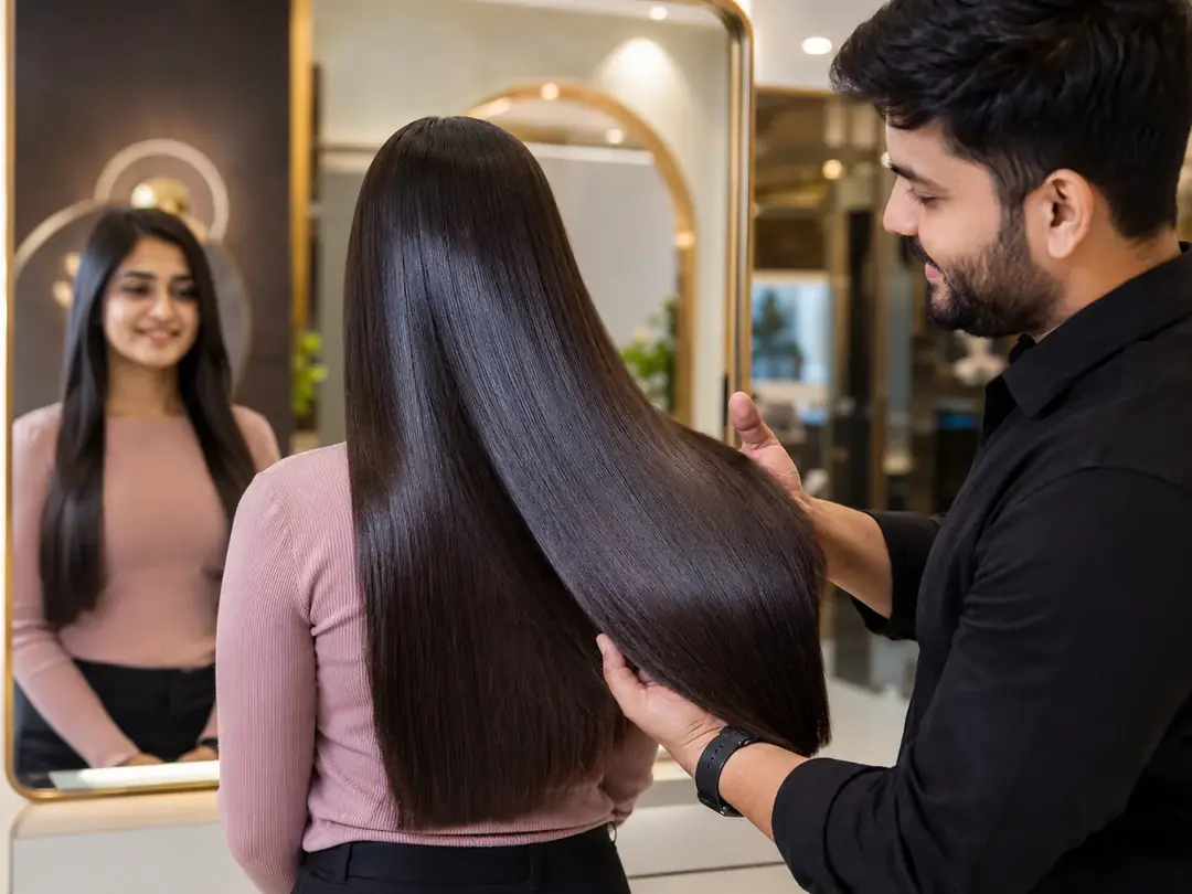 Nanoplastia service at Looks Unisex Salon Asansol