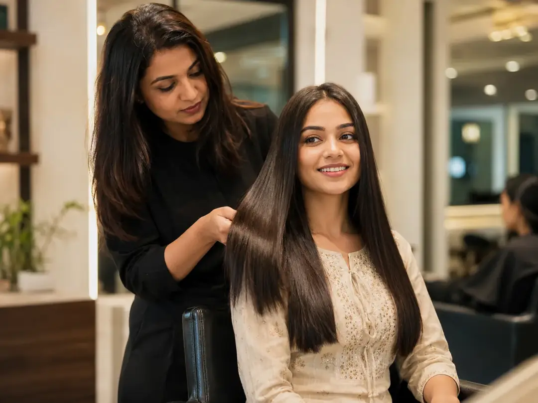 Nanoplastia service at Looks Unisex Salon Asansol