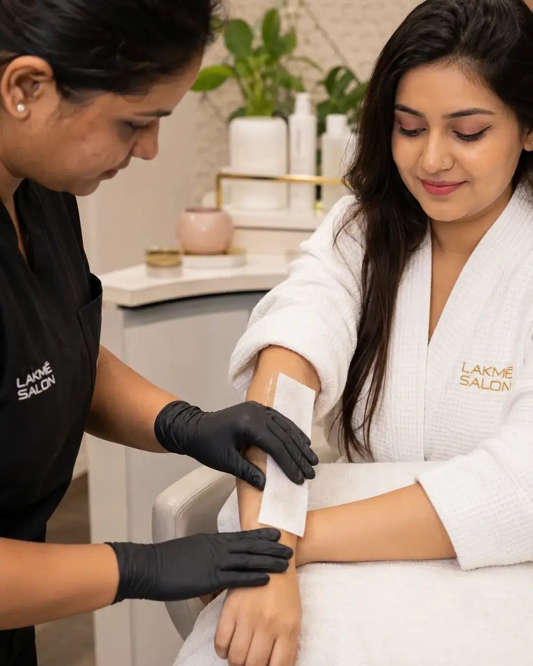 Waxing service at Looks Unisex Salon Asansol